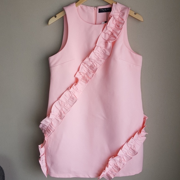 Few Moda Frill-Trimmed Mini Dress - Picture 2 of 7